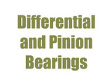 Diff & Pinion Bearings 1967-1972 GM D60 Rear